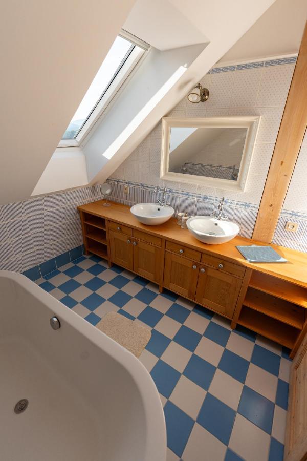 Moderni Sumavska Roubenka S Vyhledem Na Boubin Villa Vimperk Exteriör bild