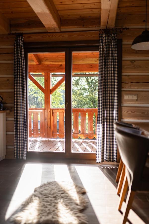 Moderni Sumavska Roubenka S Vyhledem Na Boubin Villa Vimperk Exteriör bild